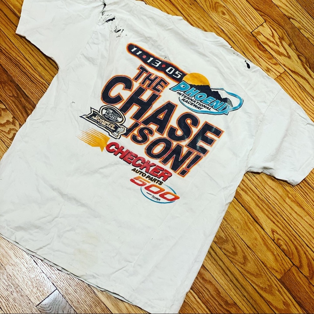 NASCAR graphic t-shirt.